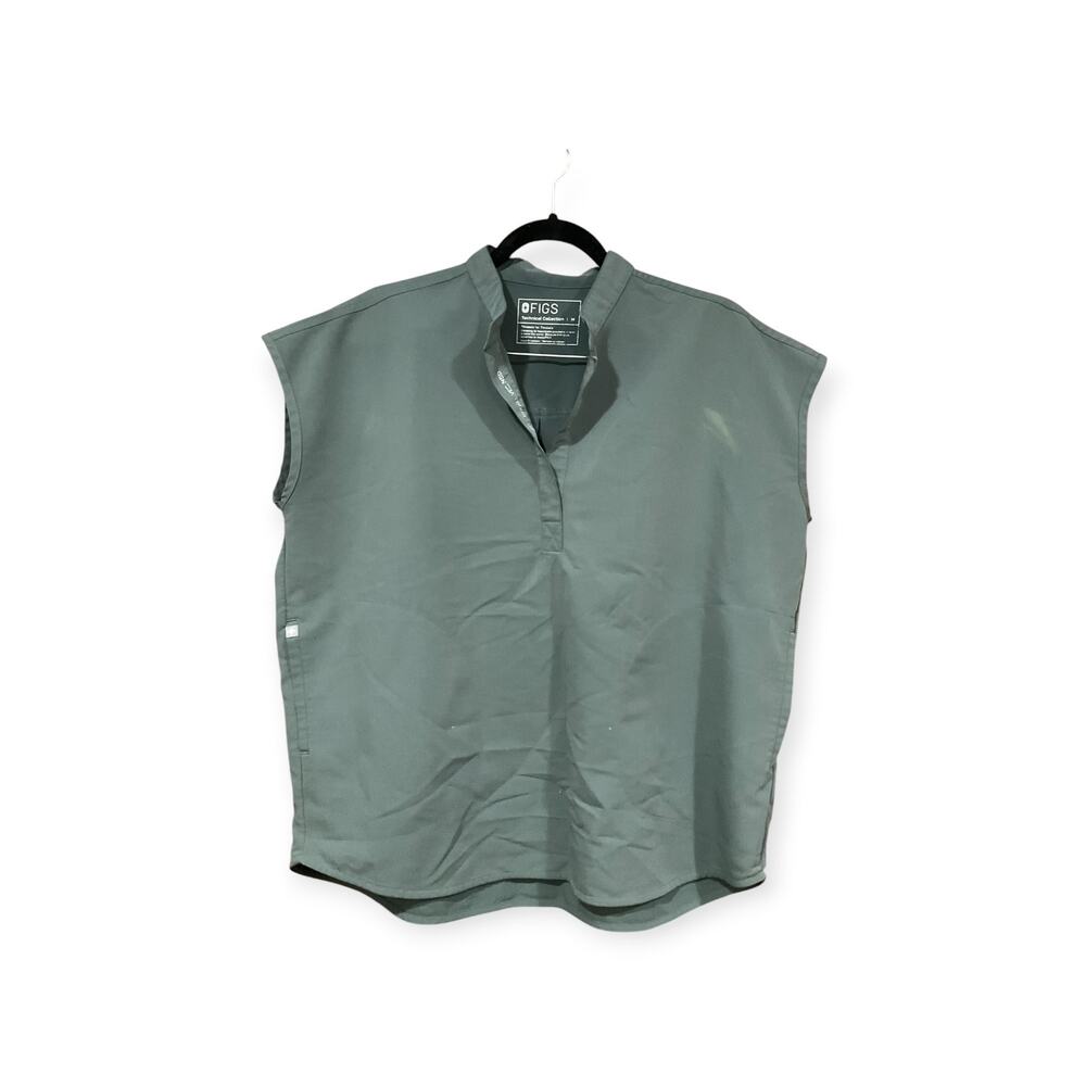 Figs Rafaela Top Women Medium Gray